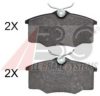 VW 377698151K Brake Pad Set, disc brake